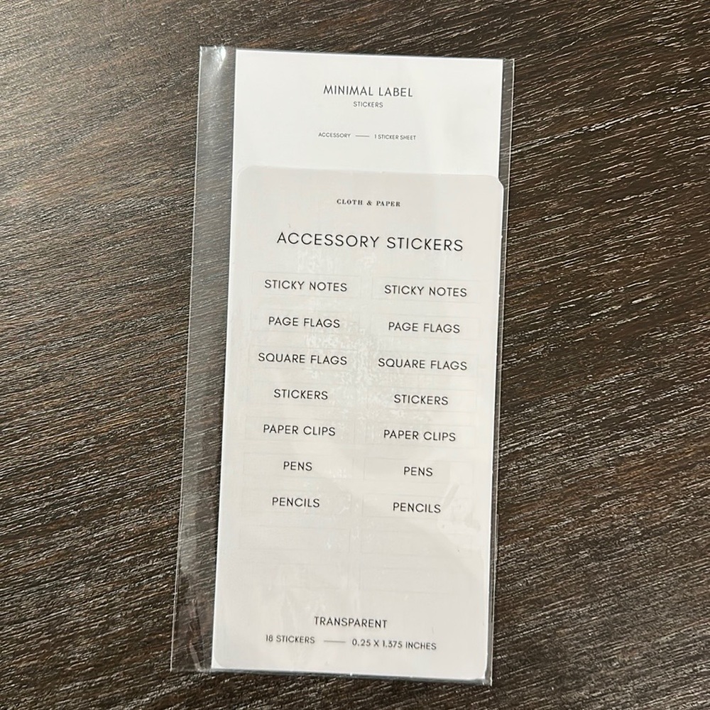 Cloth & Paper Stickers - Picture 2 of 3